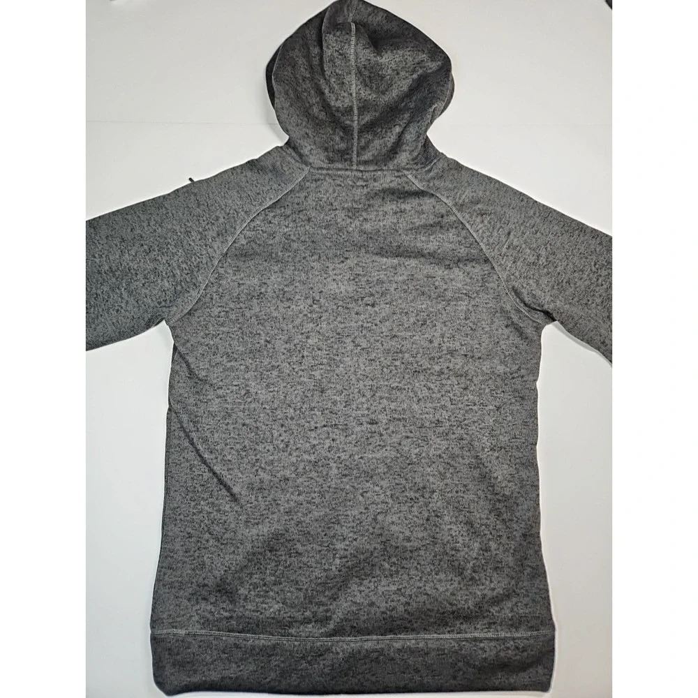 Caliville‎ Men's Heather Gray Fleece Pullover Hoodie w/ Kangaroo Pocket Size M